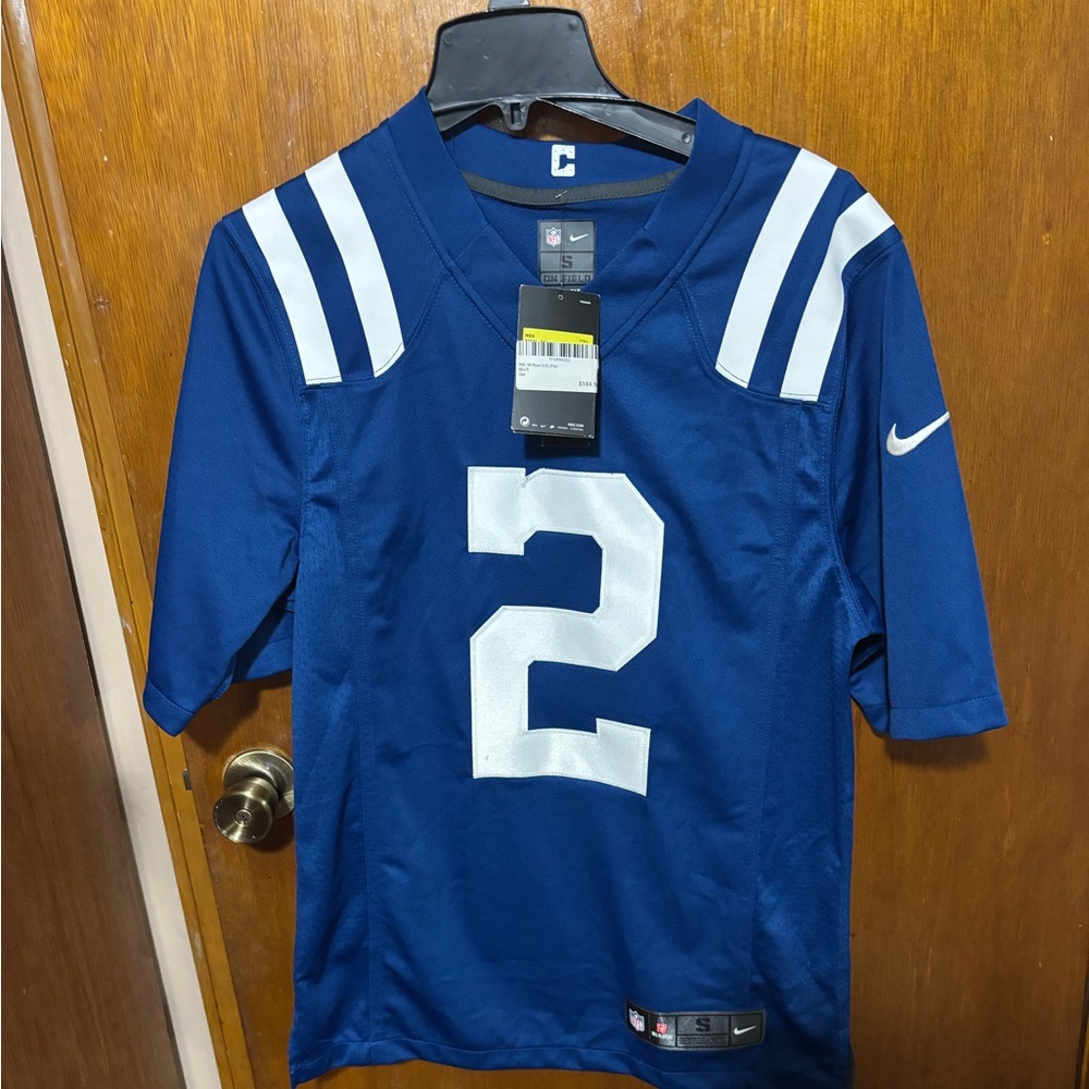 Indianapolis Colts football, Matt RyAn blue white jersey NFL BNWT small Nike